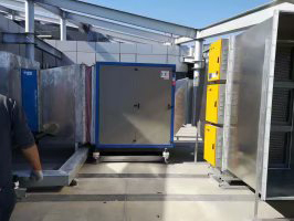 普通凈化器現(xiàn)場(chǎng)安裝案例